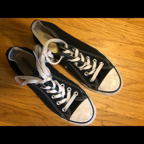 black converse womens size 7